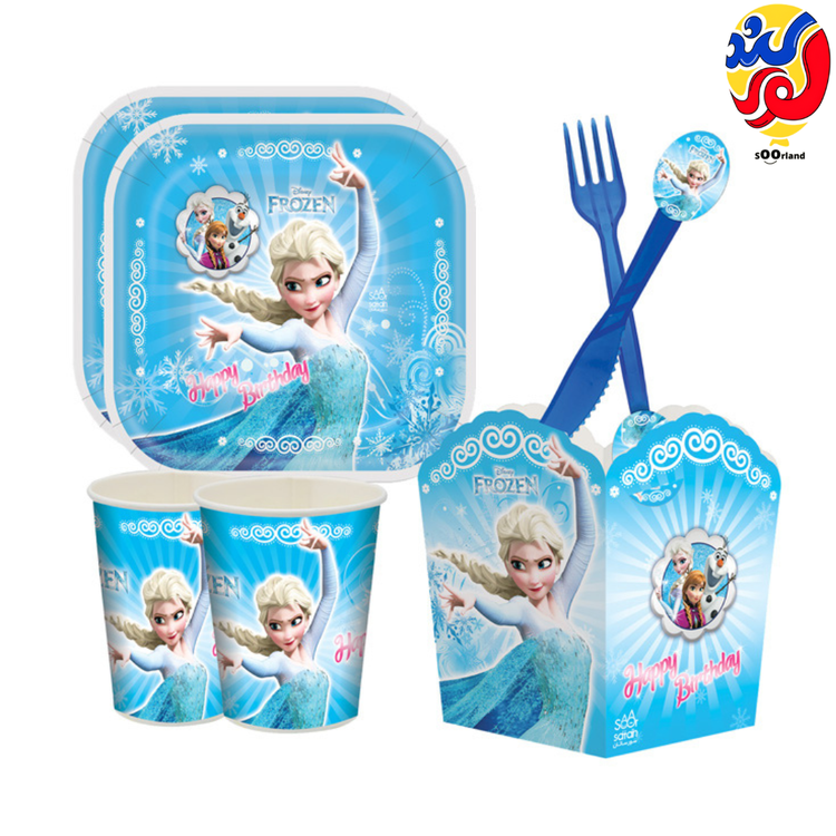 بهترین قیمت و خرید پکیج تولد تم فروزن 10 نفره | فروشگاه سورلند