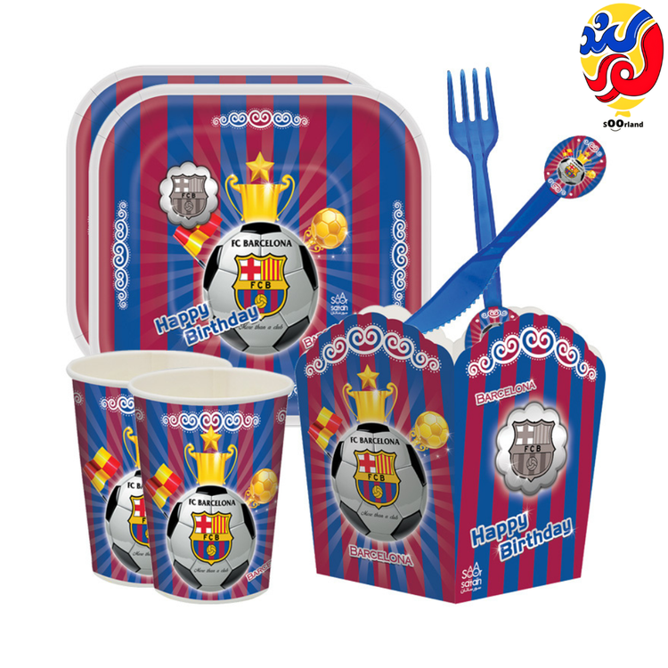 بهترین قیمت و خرید پکیج تولد تم بارسلونا 10 نفره | فروشگاه سورلند