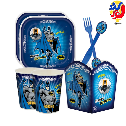 بهترین قیمت و خرید پکیج تولد تم بتمن 10 نفره | فروشگاه سورلند