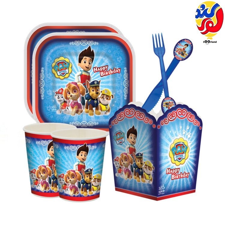 بهترین قیمت و خرید پکیج تولد تم سگ های نگهبان 10 نفره | فروشگاه سورلند