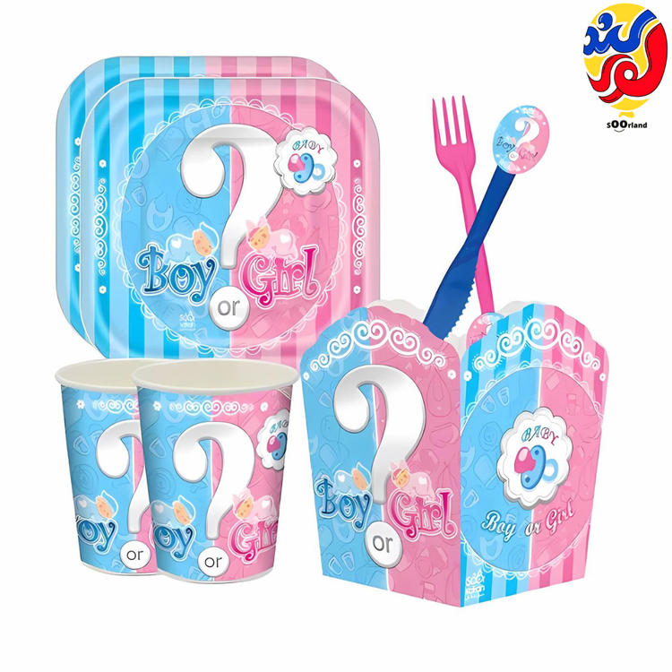 بهترین قیمت و خرید پکیج تولد تم تعیین جنسیت 10 نفره | فروشگاه سورلند