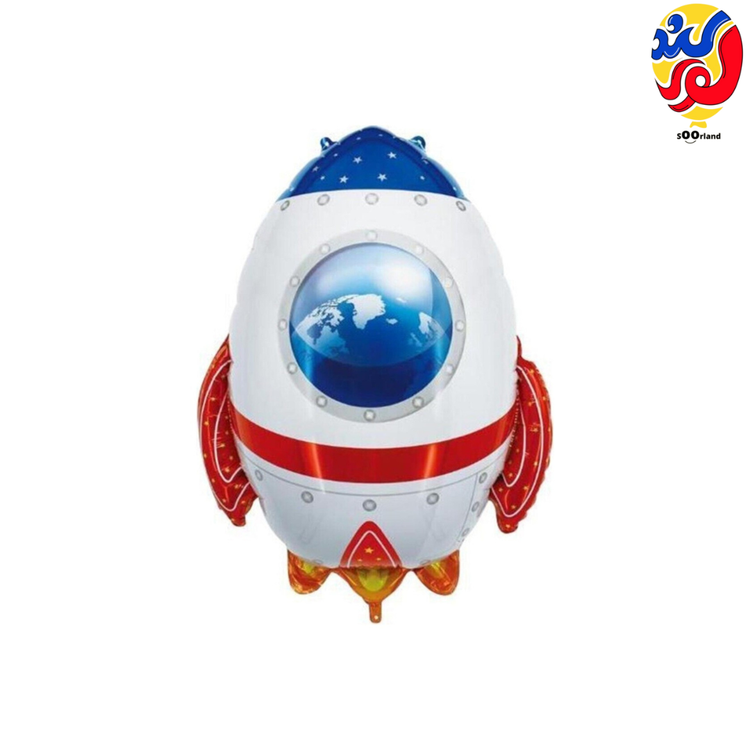 بهترین قیمت و خرید بادکنک فویلی طرح موشک | فروشگاه سورلند