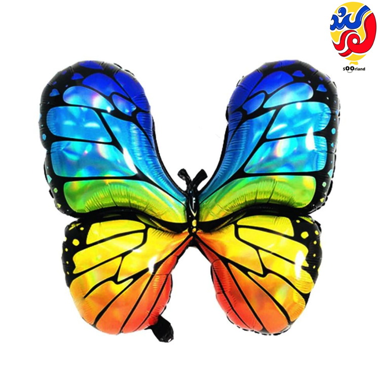 بهترین قیمت و خرید بادکنک فویلی طرح پروانه | فروشگاه سورلند