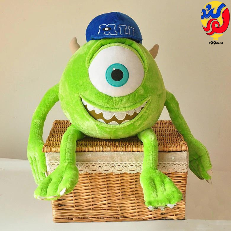 بهترین قیمت و خرید عروسک طرح مایک وازوفسکی کارخانه هیولاها ارتفاع 45 سانتی متر _ سورلند