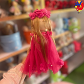 بهترین قیمت و خرید عروسک روسی ارتفاع 40 س طرح گلسا | فروشگاه سورلند