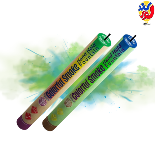 دود رنگی دستی