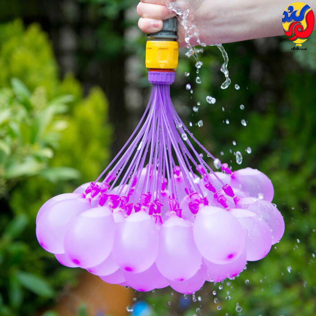 بهترین قیمت و خرید بادکنک آب بازی 111 تایی (happy baby balloons)  | فروشگاه سورلند