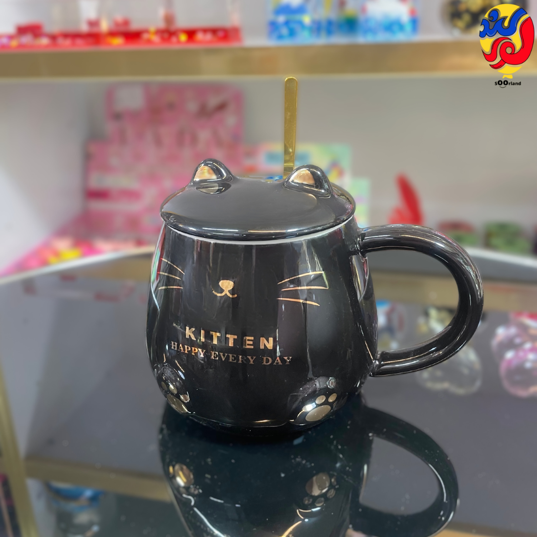 ماگ سرامیکی طرح گربه