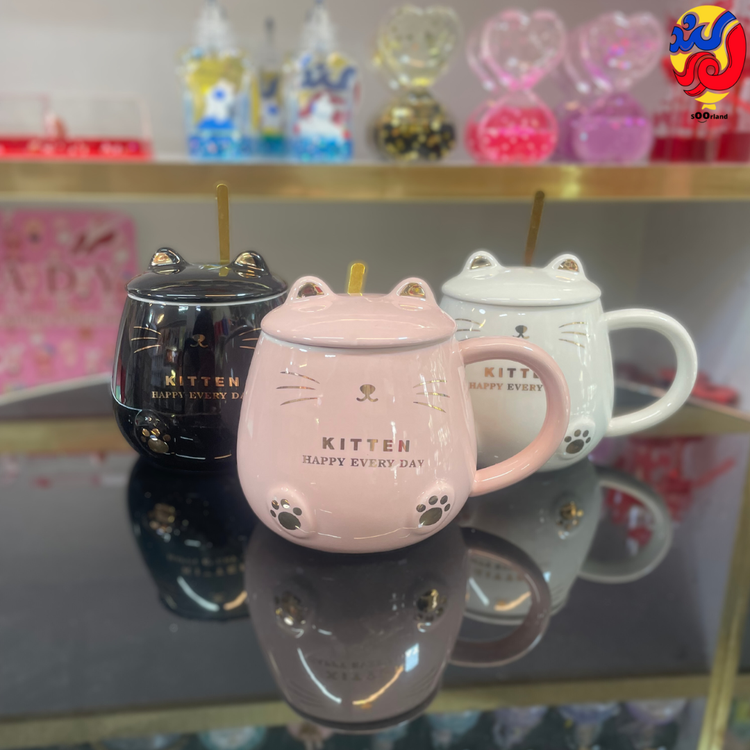 ماگ سرامیکی طرح گربه