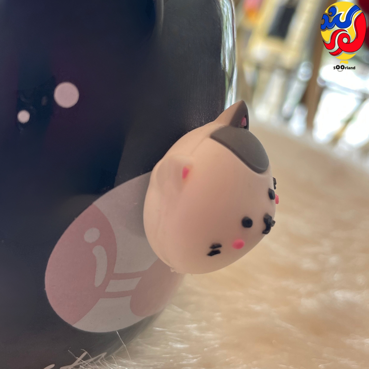 ماگ گربه برجسته سیلکونی مدل فضانورد