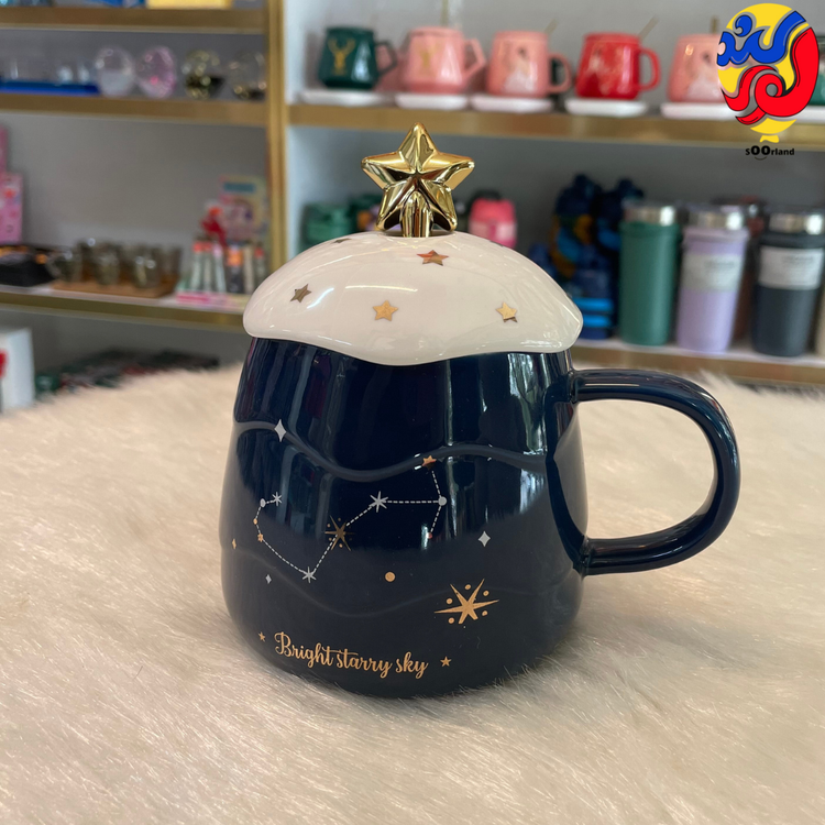 ماگ سرامیکی طرح صورت فلکی