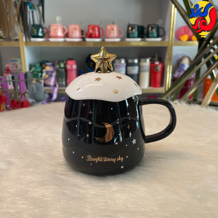 ماگ سرامیکی طرح ماه