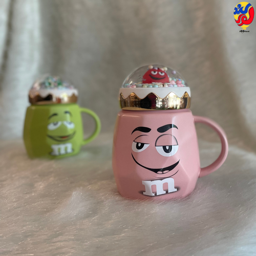 ماگ سرامیکی درب دار ام اند ام