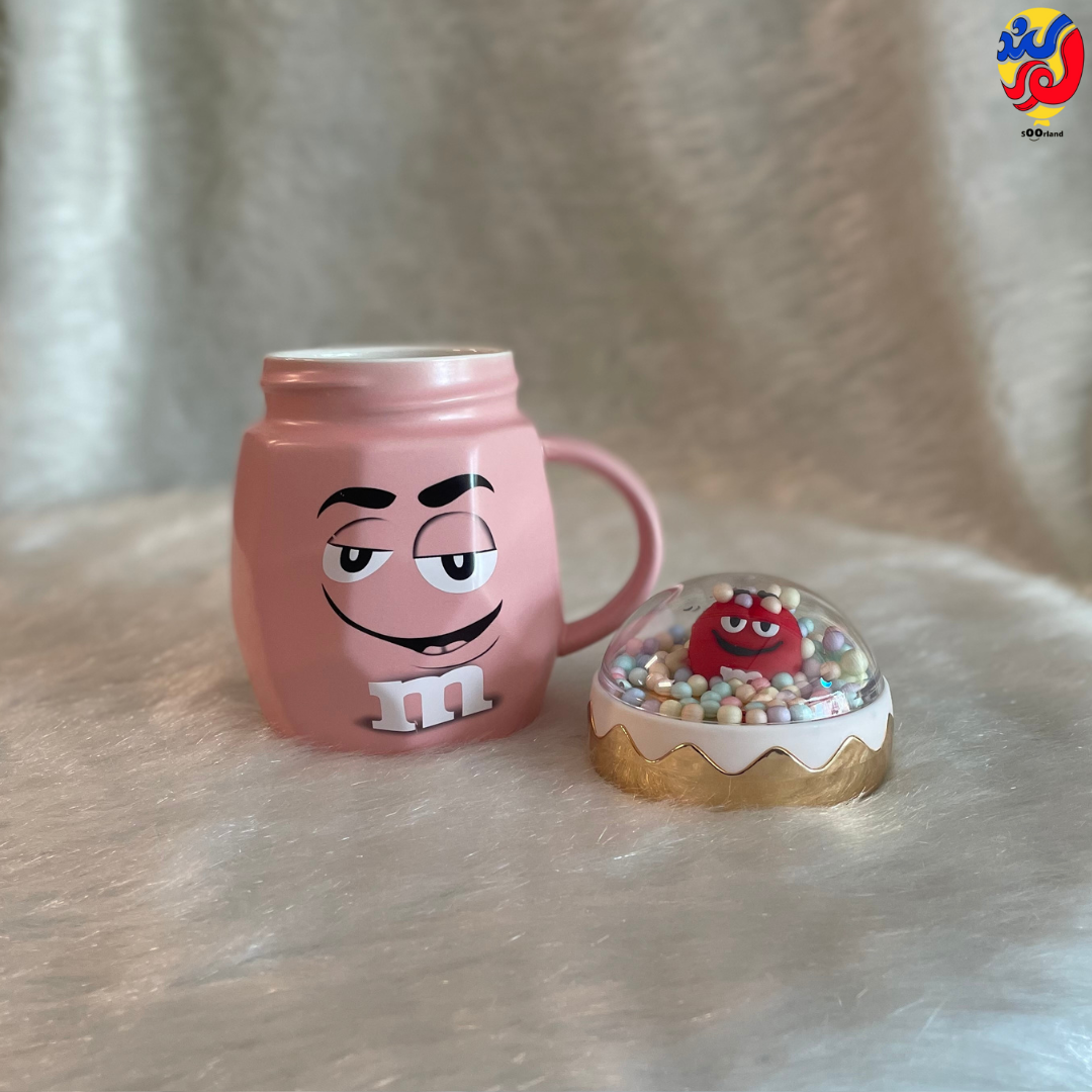 ماگ سرامیکی درب دار ام اند ام
