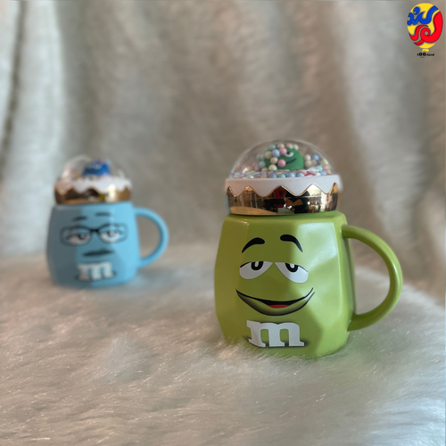 ماگ سرامیکی درب دار ام اند ام