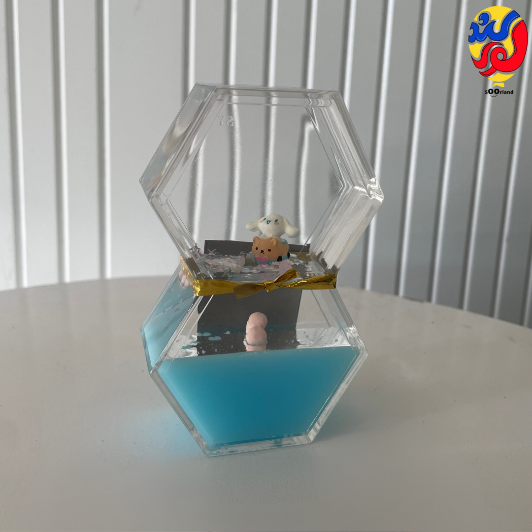 ساعت شنی مدل ژله ای طرح کرومی