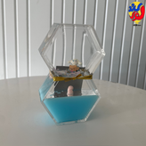 ساعت شنی مدل ژله ای طرح کرومی