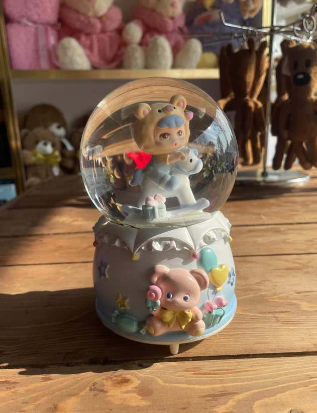 گوی موزیکال پمپی سایز بزرگ خارجی طرح کودک