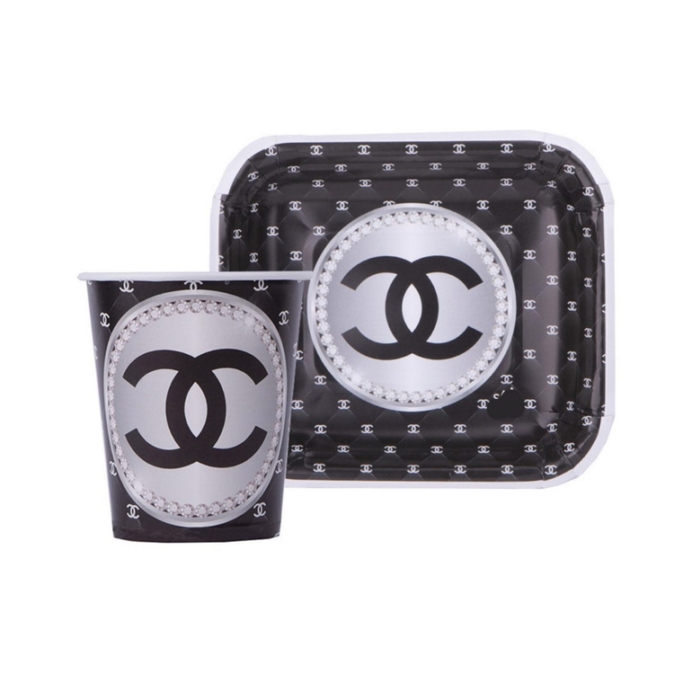 ست زیردستی و لیوان تم چنل