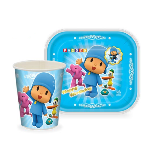 ست زیردستی و لیوان تم پوکویو