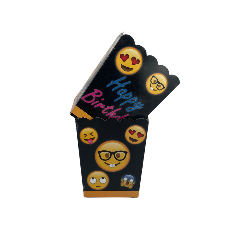 بهترین قیمت و خرید پکیج تولد تم ایموجی 10 نفره | فروشگاه سورلند