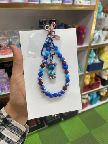 آویز کیف/جاسوئیچی فانتزی استیج زنجیر چند رنگ