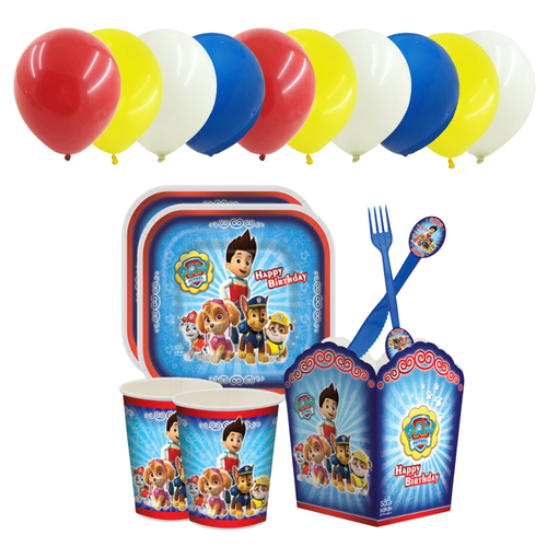 پک بادکنک و لوازم تولد تم سگ های نگهبان