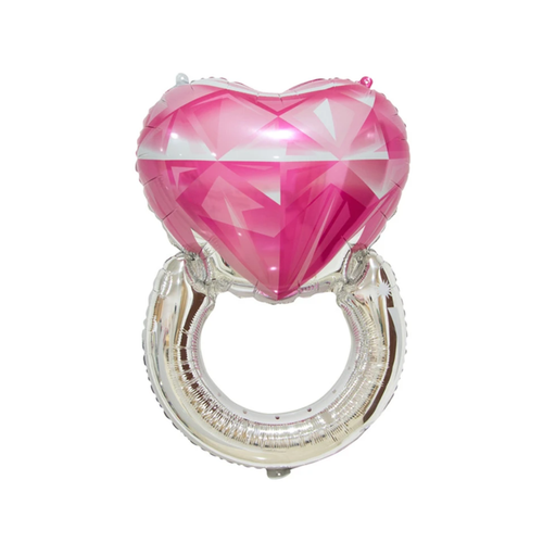 بادکنک فویلی مدل حلقه ازدواج