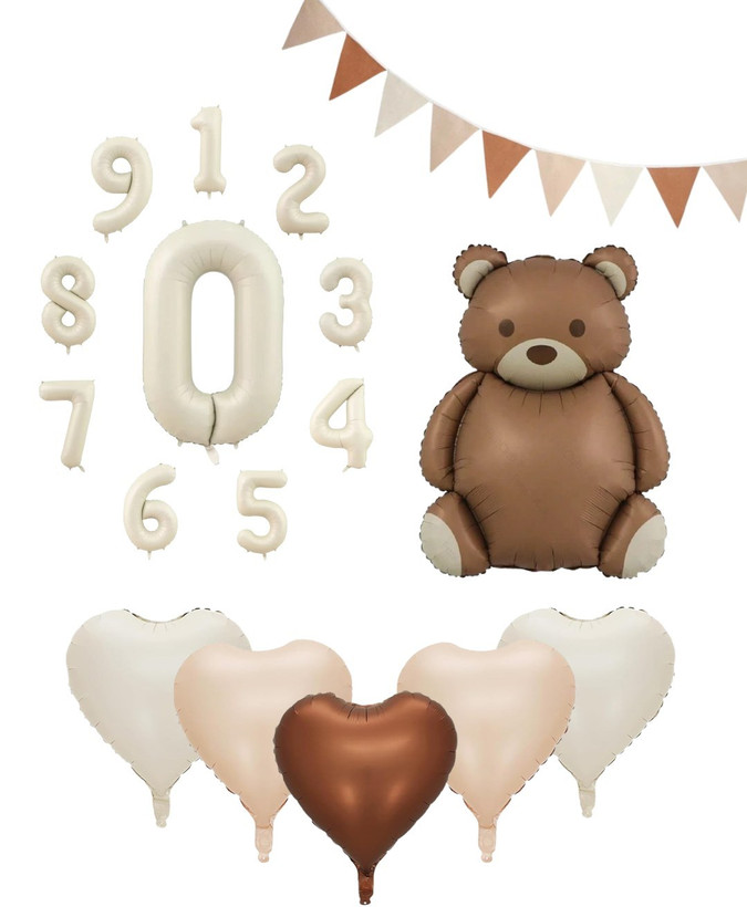 پک ریسه و بادکنک تدی