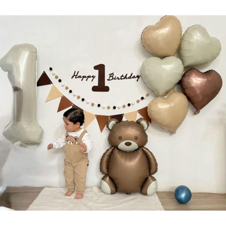 پک ریسه و بادکنک تدی