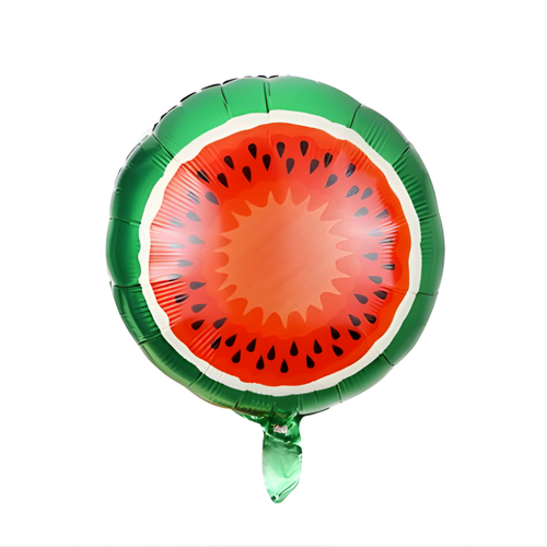 بادکنک فویلی طرح گرد هندوانه