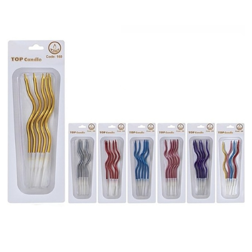 شمع ماکارونی متالیک ضخیم