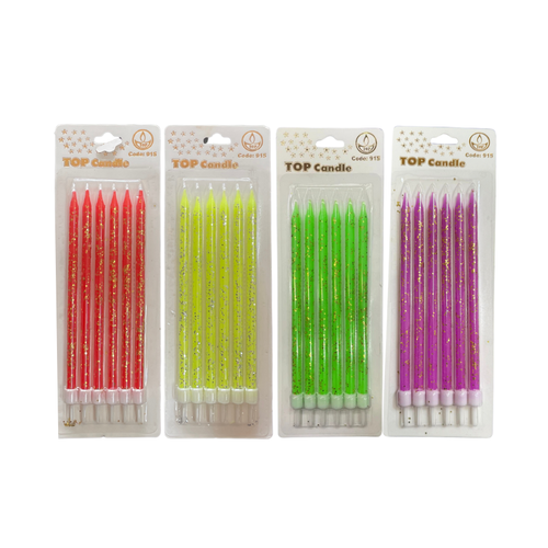 شمع تولد مدادی اکلیلی