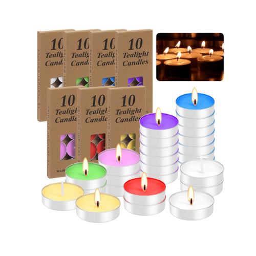 شمع وارمر رنگی 10 عددی