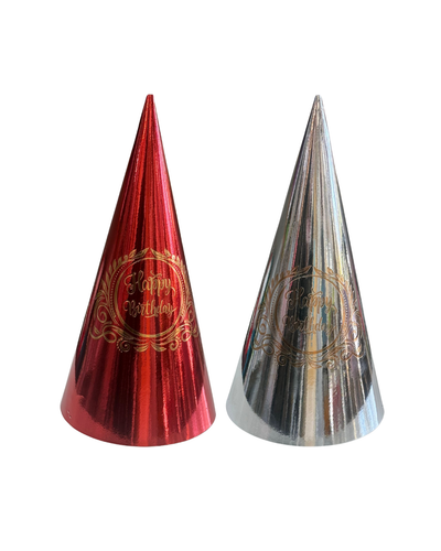 کلاه تولد بوقی متوسط متالایز