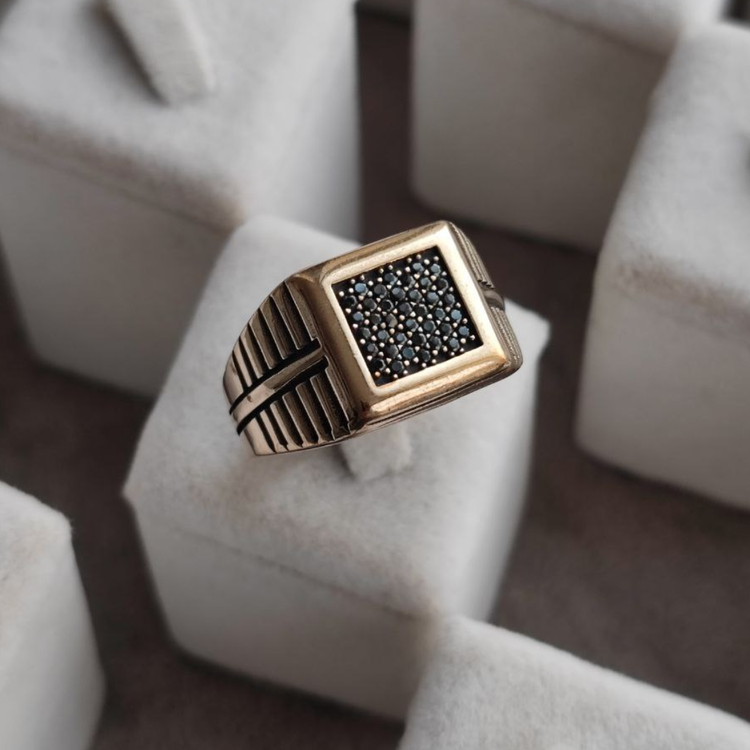 انگشتر مردانه طرح جدید
