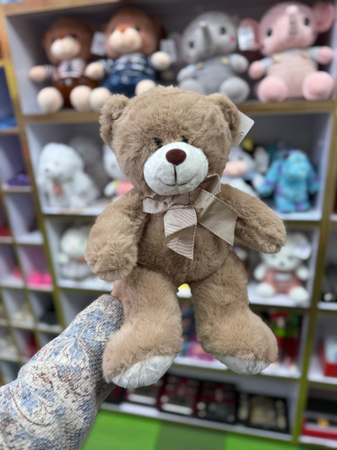 عروسک خرس پاپیون دار کد 10