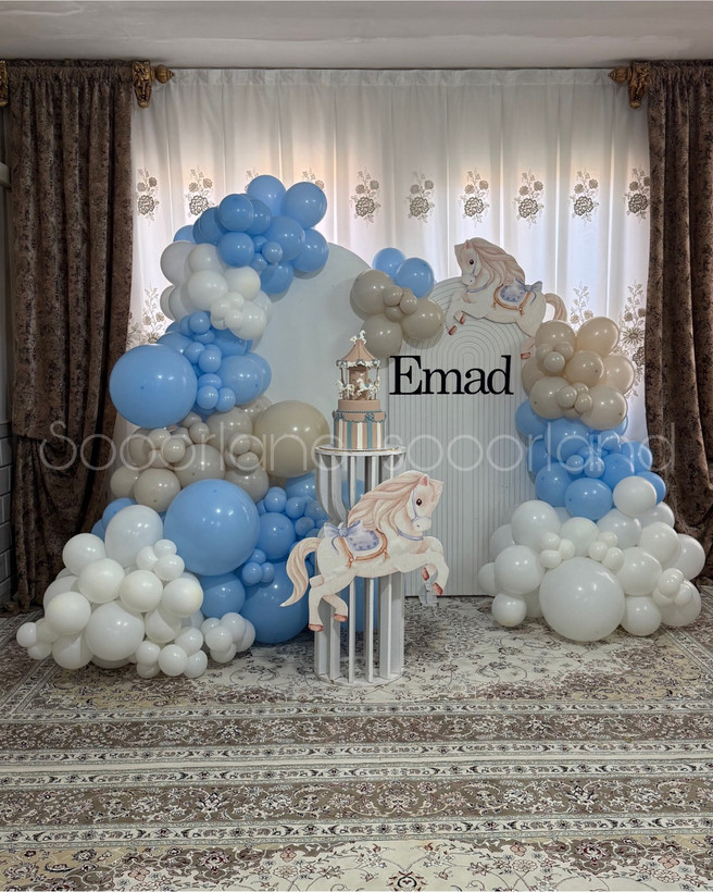 اجرای دکور بادکنک آرایی در کاشان